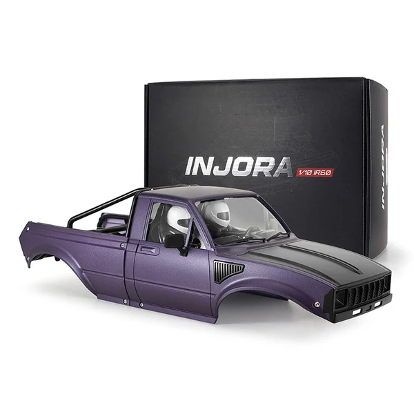 INJORA IR60-10 Hard Body with Interior & Bed Cage for 1/10 RC Crawler