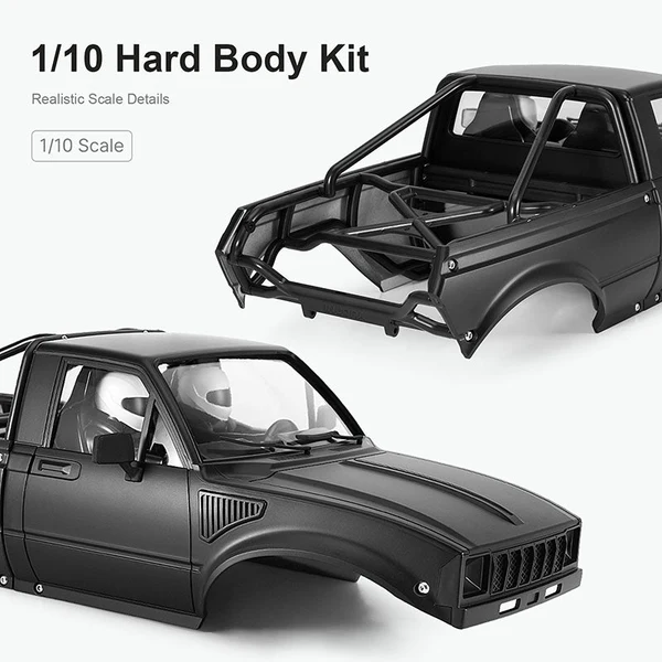 INJORA IR60-10 Hard Body with Interior & Bed Cage for 1/10 RC Crawler