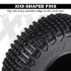 INJORA XHX Pin 1.9" S5 Crawler Tires (4.19" OD) (T1913P) (4)