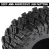 INJORA Kraken Claw M/T 1.9" S5 Crawler Tires (4.80" OD) (T1912) (4)