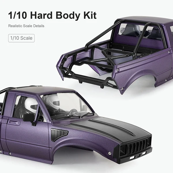 INJORA IR60-10 Hard Body with Interior & Bed Cage for 1/10 RC Crawler