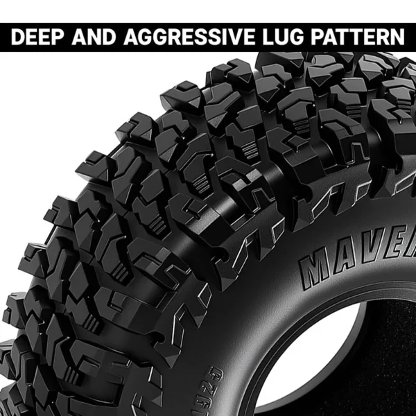 INJORA MAVERIX R/T 1.9" S5 Crawler Tires (4.75" OD) (T1925) (4)