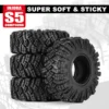 INJORA Kraken Claw M/T 1.9" S5 Crawler Tires (4.19" OD) (T1913) (4)