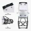INJORA IR60-10 Hard Body with Interior & Bed Cage for 1/10 RC Crawler