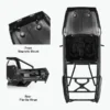 INJORA IR60-10 Hard Body with Interior & Bed Cage for 1/10 RC Crawler