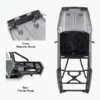 INJORA IR60-10 Hard Body with Interior & Bed Cage for 1/10 RC Crawler