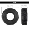 INJORA XHX Pin 1.9" S5 Crawler Tires (4.19" OD) (T1913P) (4)