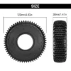 INJORA XHX Pin 1.9" S5 Crawler Tires (4.80" OD) (T1923) (4)