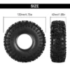 INJORA Cling On 1.9" S5 Crawler Tires (4.75" OD) (T1920) (4)