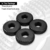 INJORA XHX Pin 1.9" S5 Crawler Tires (4.80" OD) (T1923) (4)