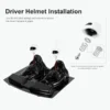 INJORA IR60-10 Hard Body with Interior & Bed Cage for 1/10 RC Crawler