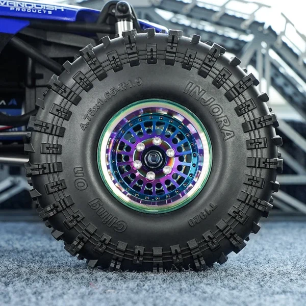 INJORA Cling On 1.9" S5 Crawler Tires (4.75" OD) (T1920) (4)