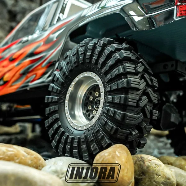 INJORA King Trekker A/T 1.9" S5 Crawler Tires (4.64" OD) (T1914) (4)