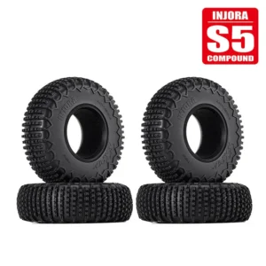 INJORA XHX Pin 1.9" S5 Crawler Tires (4.19" OD) (T1913P) (4)