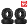 INJORA Cling On 1.9" S5 Crawler Tires (4.75" OD) (T1920) (4)