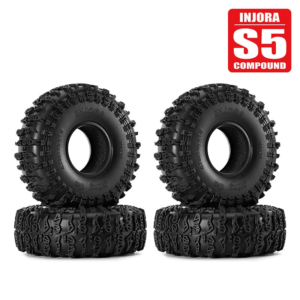 INJORA Cling On 1.9" S5 Crawler Tires (4.75" OD) (T1920) (4)