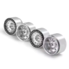 4PCS Metal 1.9 Beadlock Wheel Rim Hub for 1/10